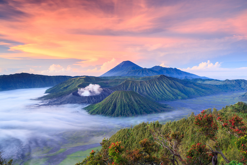 # 1 de volcanes en Indonesia