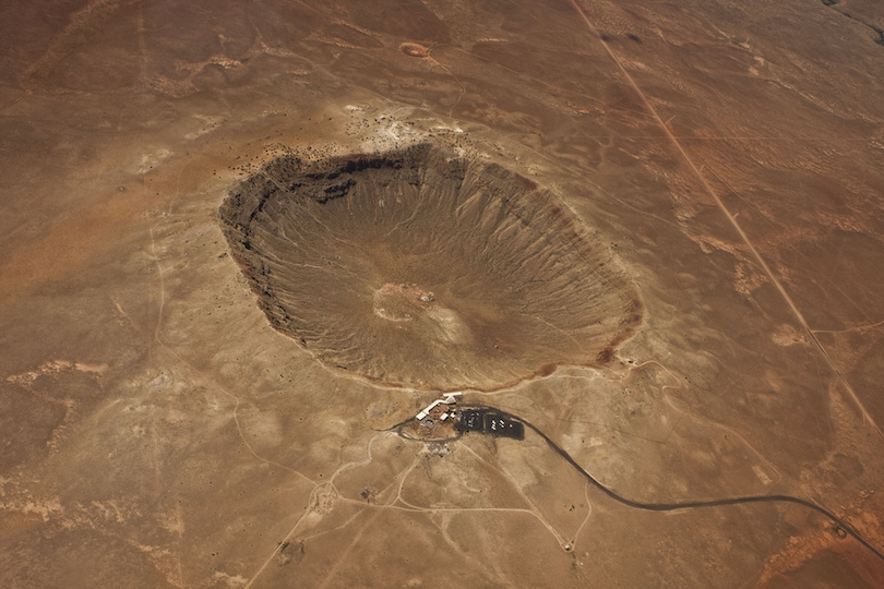 # 1 de cráteres de impacto en la Tierra