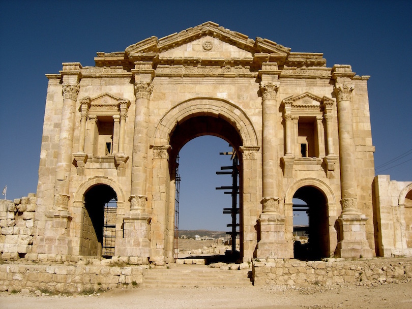 Arco de Adriano en Jerash