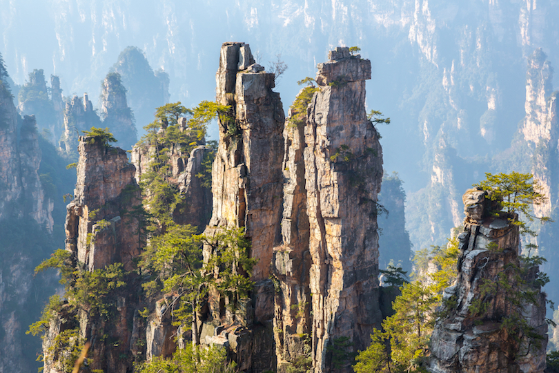 # 1 de parques nacionales en China