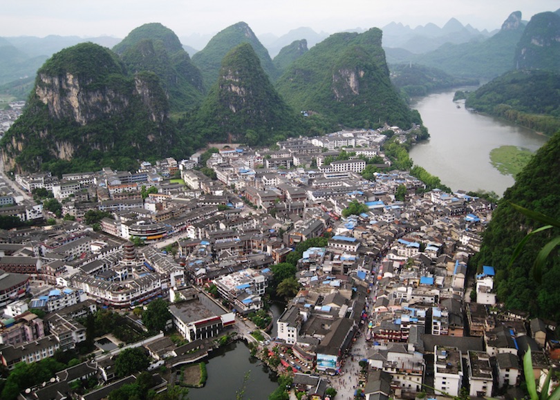 # 1 de pueblos pequeños en China