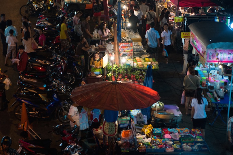 Bazar nocturno de Chiang Mai