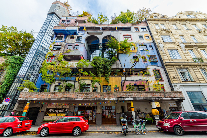 # 1 de la arquitectura Hundertwasser