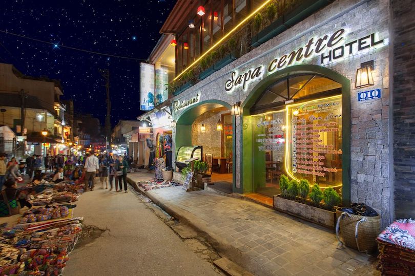 Hotel im Zentrum von Sapa Hotel im Zentrum von Sapa