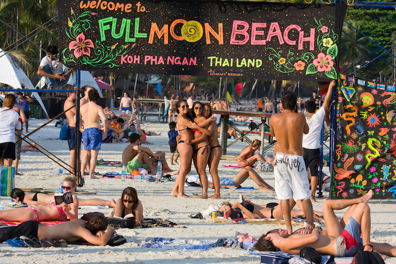 Full Moon Party at Haad Rin