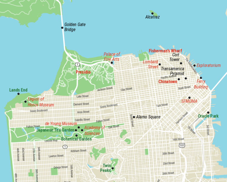The 27 Top Tourist Attractions in San Francisco (+Map) - Touropia