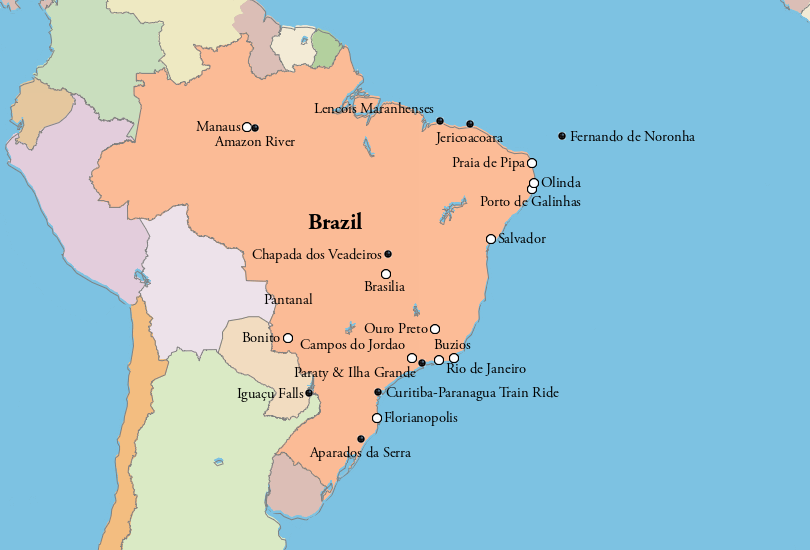 Brazil Map