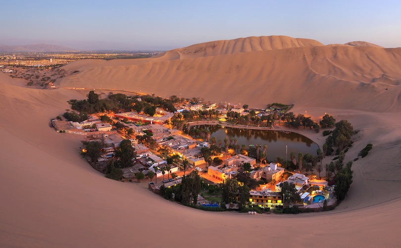 travel sites in peru Huacachina