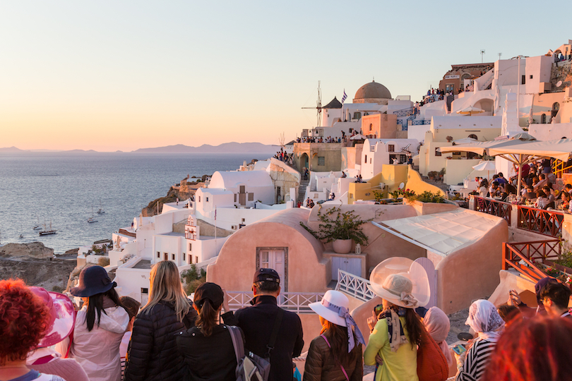 Sunsets at Santorini