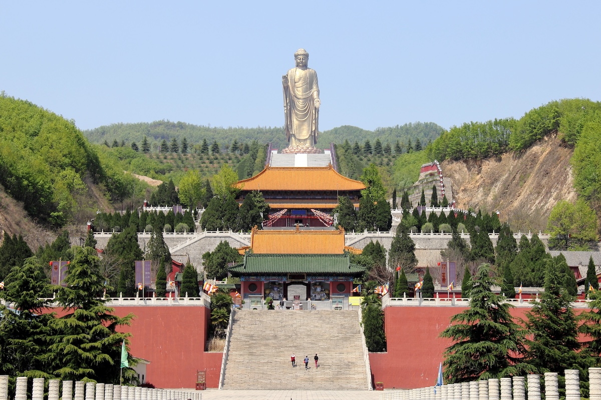 Spring Temple Buddha