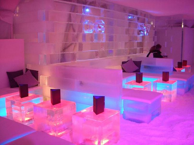 The famous Ice Bar Party