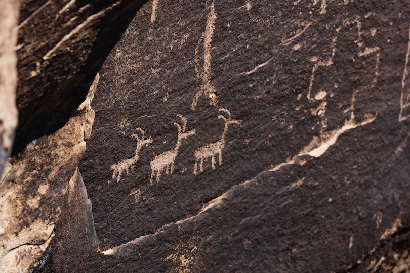 Ancient petroglyphs 