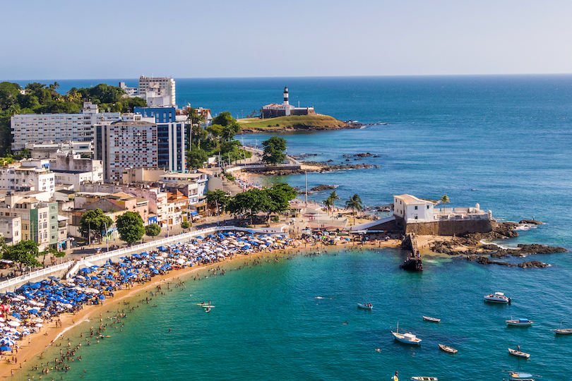travel destinations in brazil Porto da Barra Beach