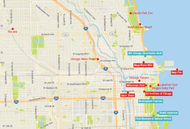 20 Top Tourist Attractions in Chicago (+Map) Touropia