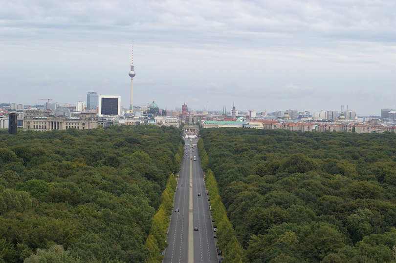 berlin tourist locations Tiergarten