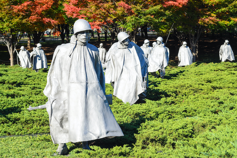 Vietnam Veterans and Korean War Veterans Memorials