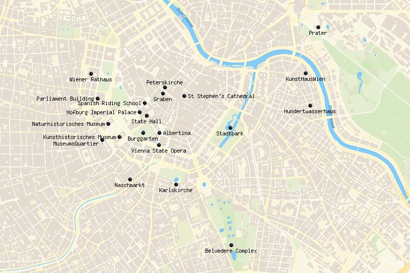 Vienna Map