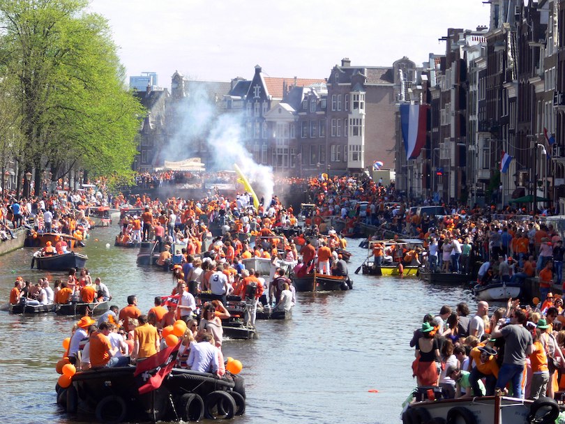 King’s Day in Amsterdam