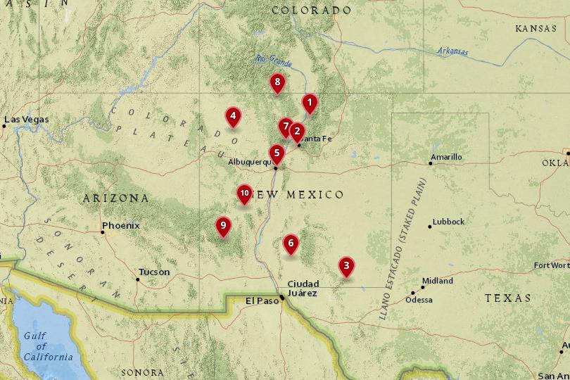 10 Best Places To Visit In New Mexico With Map Photos Touropia