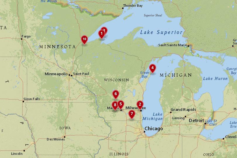 10 Best Places To Visit In Wisconsin With Map Photos Touropia