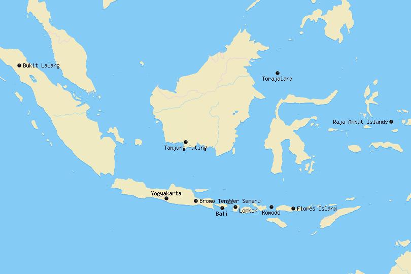Indonesia Map