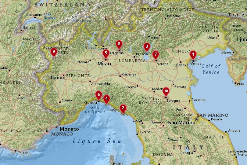 Google Maps Milan Italia