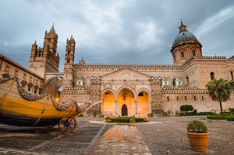 The cathedral of Palermo, Sicily, Italy