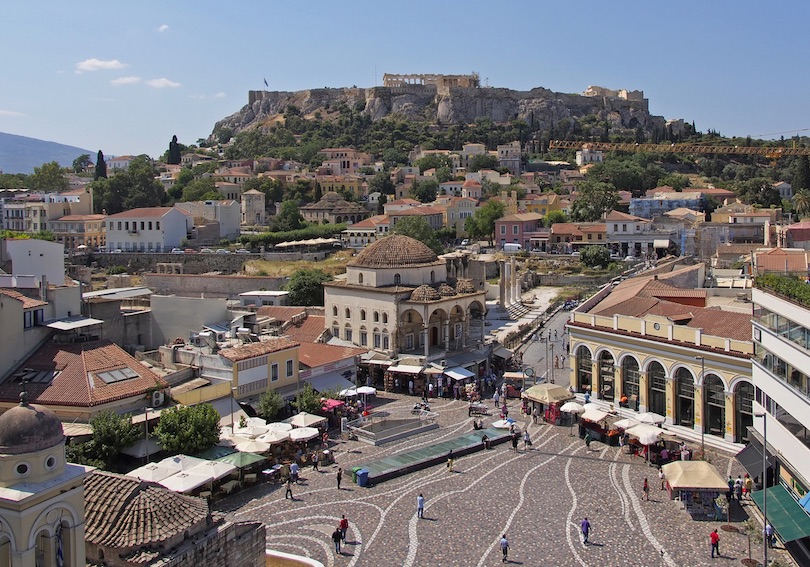 Cómo pasar una semana en Grecia Ejemplo de itinerario (con mapa)