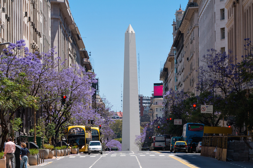 Obelisco in Buenos Aires