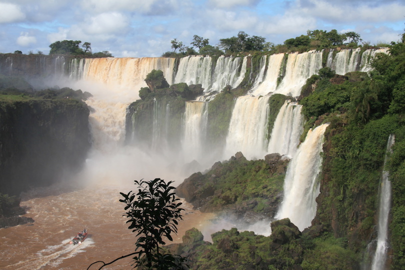 Iguazu water falls