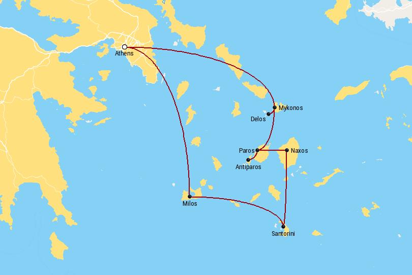 island hopping day trip from athens