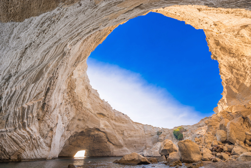 Sykia Cave at Milos