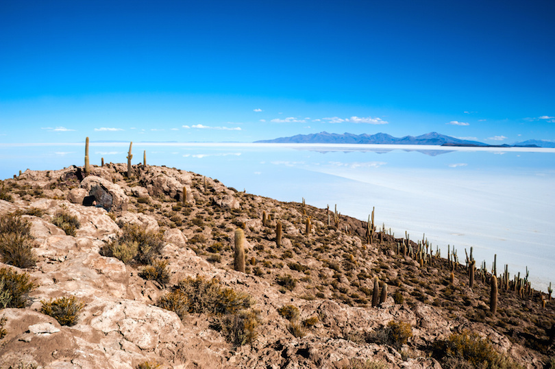 Salar de Uyuni in Bolivia