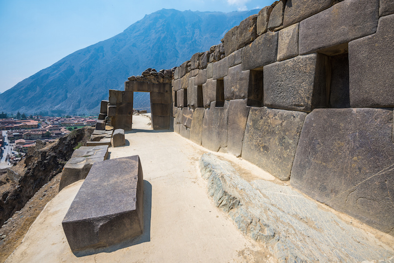 Ruinas de Ollantaytambo en el valle sagrado, Perú