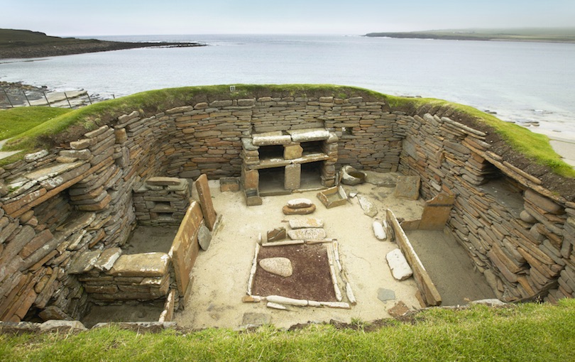 Skara Brae in Scotland