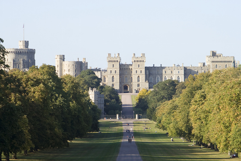 Dusk at Windsor Castle