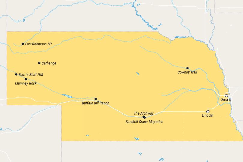 Nebraska Map