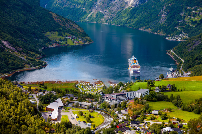 Fiordo de Geiranger, Noruega.