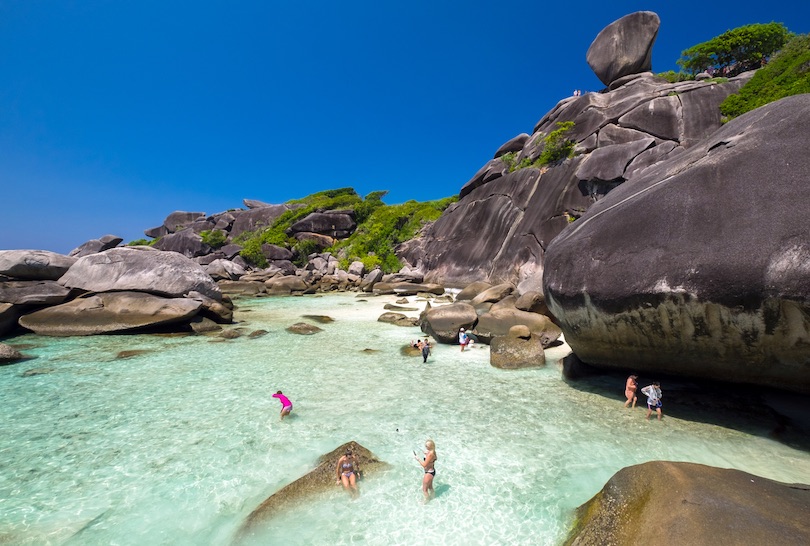 similan islands in south thailand