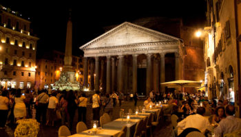 tourist attraction map in rome