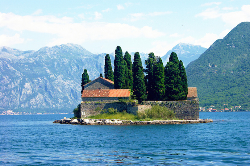 Island of St. George near Perast, Montenegro