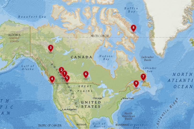 10 Most Beautiful National Parks In Canada With Map Photos Touropia