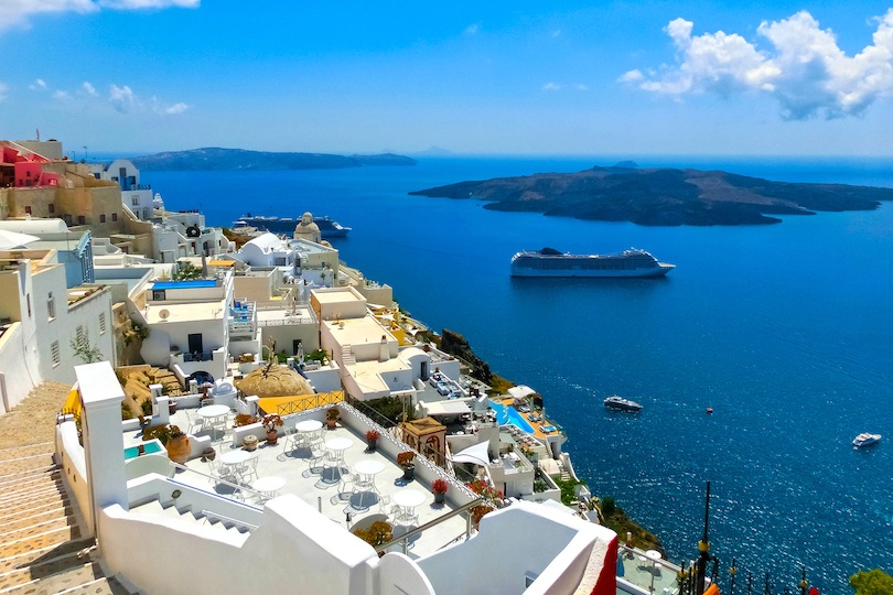 Where To Stay In Santorini Best Towns And Hotels With Map And Photos