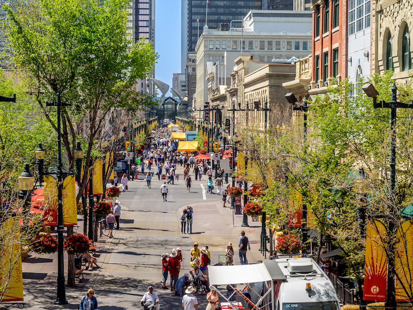 best cities to visit in canada in the summer Calgary