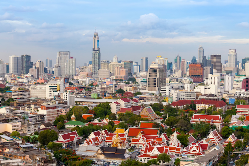 Bangkok skyline 