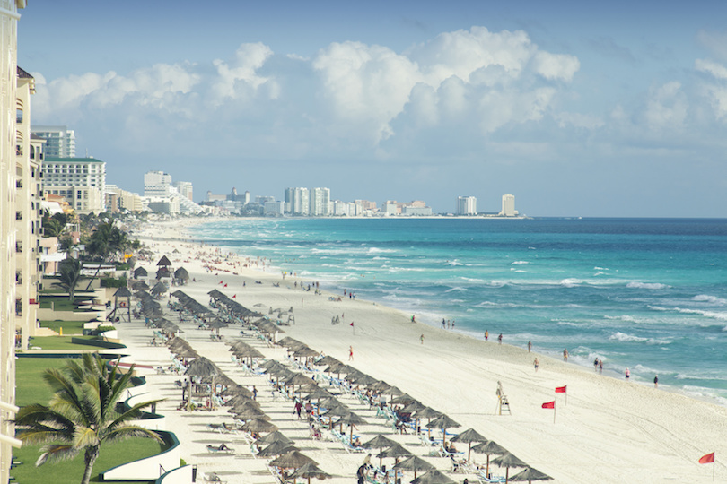 most popular tourist cities in mexico Cancun