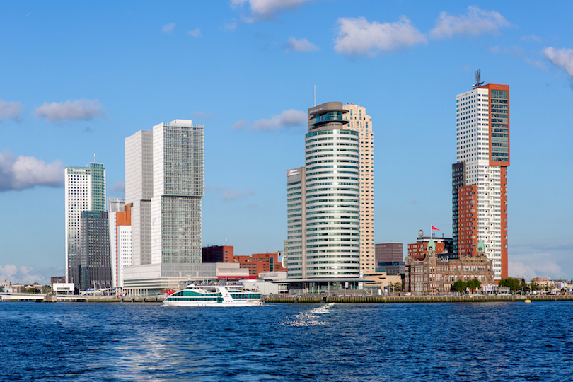 Cityscape of Rotterdam