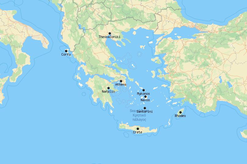 best places to stay in Greece