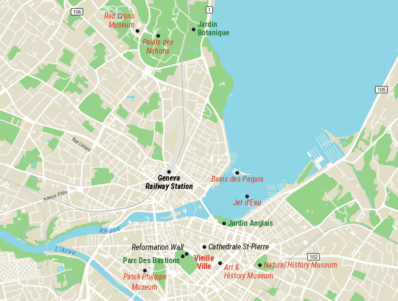 Geneva Map