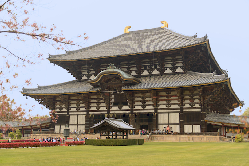 Todai-ji temple in Nara